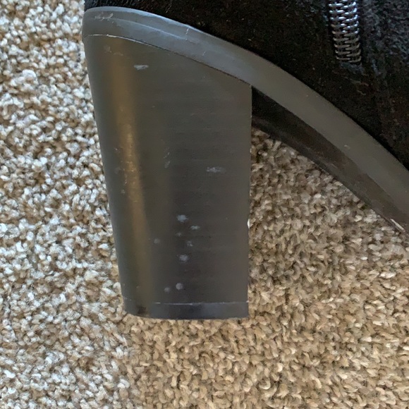 Topshop over the knee suede boots - Picture 2 of 3